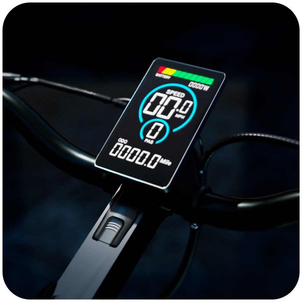 lectric ebikes LCD color display