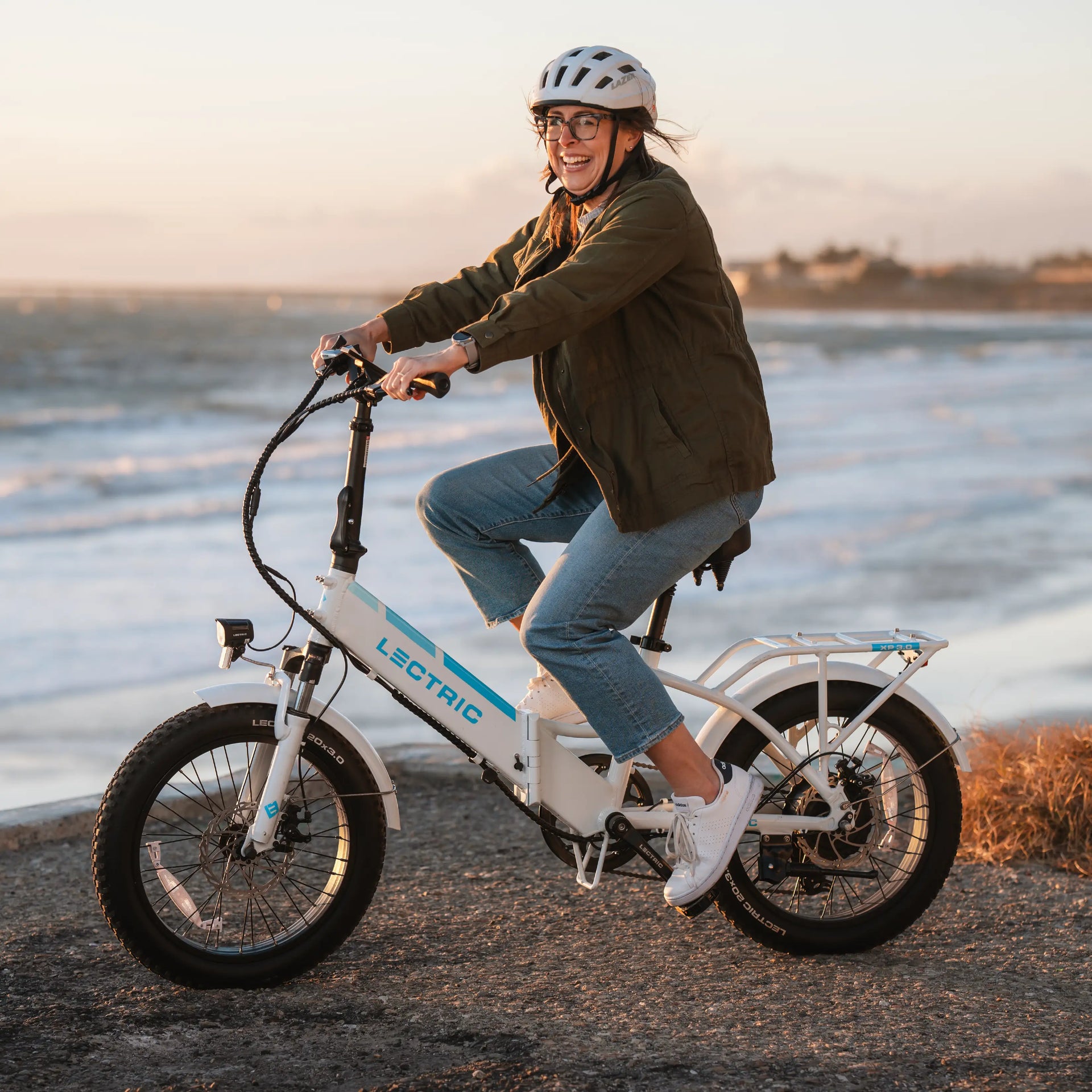 XP Step-Thru 3.0 White Long-Range eBike